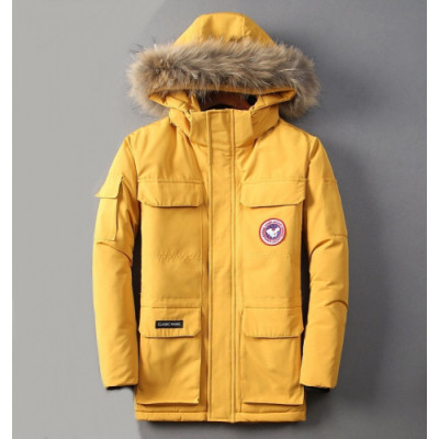 Canada goose 2019 Mens Patch Logo Casual Padding Parka - 캐나다구스 2019 남성 패치 로고 캐쥬얼 패딩파카 Can0154x.Size(m - 3xl).옐로우