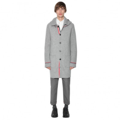 Thom Browne 2019 Mens Casual Classic Coat  - 톰브라운 2019 남성 캐쥬얼 클래식 코트 Thom0313x.Size(s - l).2컬러(그레이/네이비)