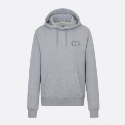 Dior 2019 Mens Logo Casual Cotton HoodT - 디올 2019 남성 로고 캐쥬얼 코튼 후드티 Dio0365x.Size(s - 2xl).그레이