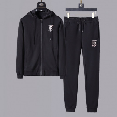 Burberry 2019 Mens Logo Casual  Training Clothes&Pants - 버버리 2019 남성 로고 캐쥬얼 트레이닝복&팬츠 Bur01228x.Size(m - 3xl).블랙