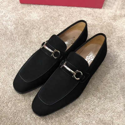 Ferragamo 2019 Mens Leather Loafer - 페라가모 2019 남성용 레더 로퍼 FGMS0106,Size(240 - 275).블랙