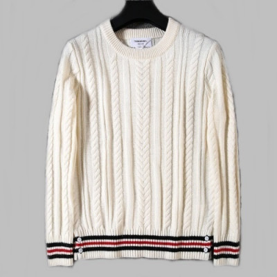 Thom Browne 2019 Mens Strap Crew-neck Sweater - 톰브라운 2019 남성 스트랩 크루넥 스웨터 Thom0344x.Size(m - 2xl).아이보리