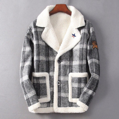 Burberry 2019 Mens Casual Flannel Jacket - 버버리 2019 남성 캐쥬얼 플란넬 자켓 Bur01235x.Size(m - 4xl).그레이