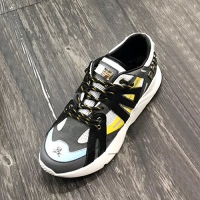 Philipp plein 2019 Mens Leather Sneakers  - 필립플레인 2019 남성용 레더 스니커즈 PPS0132,Size(240 - 275).그레이