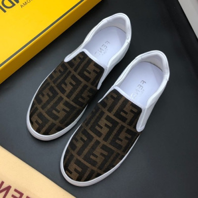 Fendi 2019 Mens Slip On - 펜디 2019 남성용 슬립온 FENS0195,Size(240 - 270).브라운