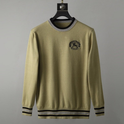 Burberry 2019 Mens Retro Logo Crew - neck Sweater - 버버리 2019 남성 레트로 로고 크루넥 스웨터 Bur0892x.Size(m - 3xl).그린