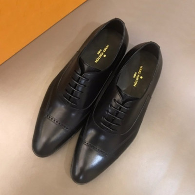 Louis Vuitton 2019 Mens Leather Oxford Shoes - 루이비통 2019 남성용 레더 옥스퍼드 슈즈 LOUS0380,Size(240 - 270).블랙