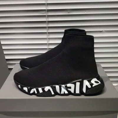 Balenciaga 2019 Mm / Wm Speed Runner - 발렌시아가 2019 남여공용 스피드러너 BALS0105,Size(220 - 275),블랙