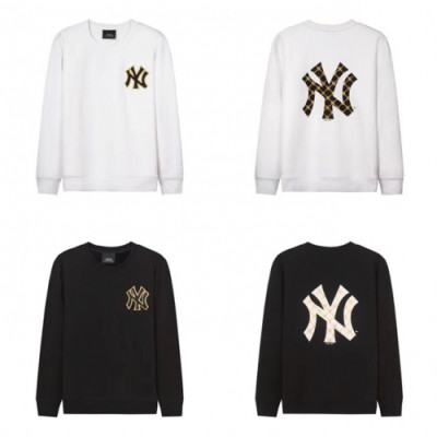 MLB 2019 Mm/Wm Logo Cotton Man-to-man - 엠엘비 2019 남자 로고 코튼 맨투맨 Mlb006x.Size(m - 2xl).2컬러(블랙/화이트)