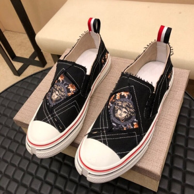 Versace  2019 Mens  Slip On - 베르사체 2019 남성용 슬립온 VERS0176,Size(240 - 270).블랙