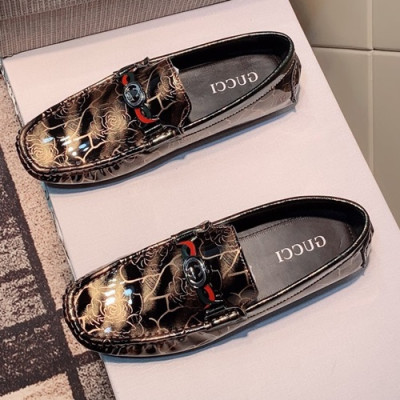 Gucci 2019 Mens Leather Loafer - 구찌 2019 남성용 레더 로퍼 GUCS0502,Size(240 - 270).브라운블랙