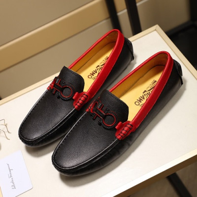 Ferragamo 2019 Mens Leather Loafer - 페라가모 2019 남성용 레더 로퍼 FGMS0111,Size(240 - 270).블랙