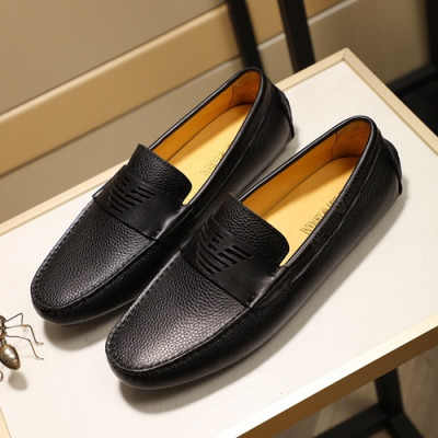 Armani 2019 Mens Leather Loafer - 알마니 2019 남성용 레더 로퍼 ARMS0097.Size (240 - 270).블랙