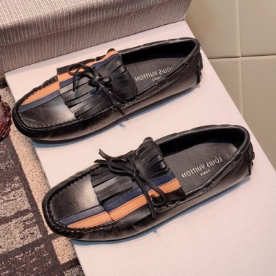 Louis vuitton 2019 Mens Leather Loafer  - 루이비통 2019 남성용 레더 로퍼 LOUS0394,Size(240 - 270).블랙