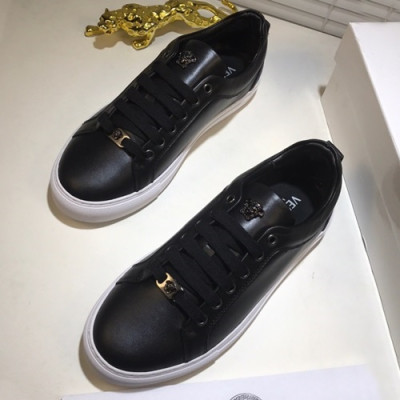 Versace 2019 Mens Leather Sneakers - 베르사체 2019 남성용 레더 스니커즈 VERS0182,Size (240 - 270).블랙