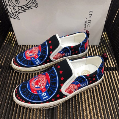 Versace  2019 Mens Slip On - 베르사체 2019 남성용 슬립온 VERS0209,Size(240 - 270).블랙