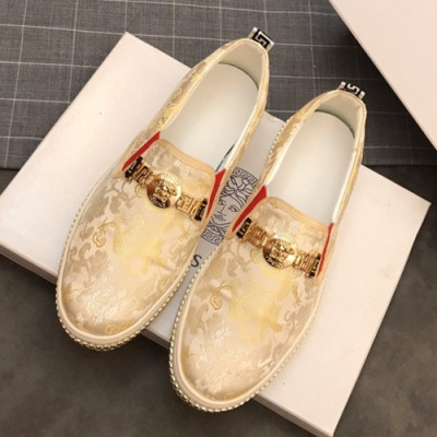 Versace  2019 Mens Slip On - 베르사체 2019 남성용 슬립온 VERS0223,Size(240 - 270).베이지