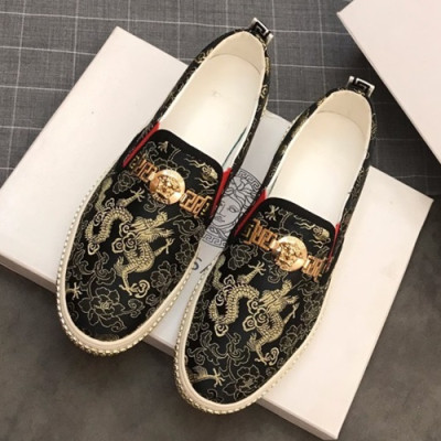 Versace  2019 Mens Slip On - 베르사체 2019 남성용 슬립온 VERS0224,Size(240 - 270).블랙