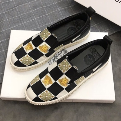 Versace  2019 Mens Slip On - 베르사체 2019 남성용 슬립온 VERS0229,Size(240 - 270).블랙