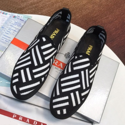 Prada 2019 Mens Slip On - 프라다 2019 남성용 슬립온 PRAS0227.Size(240 - 270).블랙