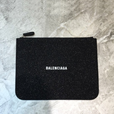 Balenciaga 2019 Ladies Clutch Bag,26CM - 발렌시아가 2019 여성용 클러치백, BGB0471, 26cm,블랙