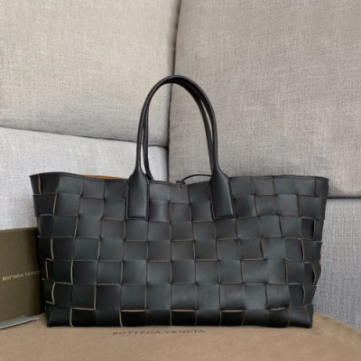 Bottega Veneta 2019 Arco Tote Shopper Bag,50cm - 보테가 베네타 2019 아르코 토트 쇼퍼백, 576828,BVB0389,50cm,블랙