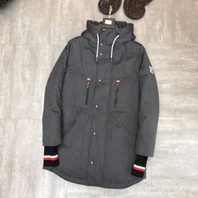 Moncler 2019 Mens Patch Logo Modern Duck Down Padding - 몽클레어 2019 남성 패치 로고 모던 덕다운 패딩 Moc0920x.Size(m - 3xl).다크그레이