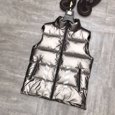 Off-white 2019 Mens Duck Down Padding Vest - 오프화이트 2019 파이어테이핑 덕다운 패딩 조끼 Off0192x.Size(m - 3xl).실버