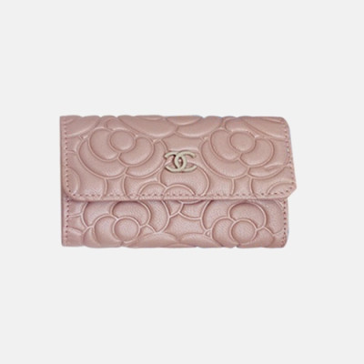 Chanel 2019 Ladies Leather Coin / Card Purse - 샤넬 2019 여성용 레더 코인 / 카드 퍼스  ,CHAW0070,11cm.인디핑크