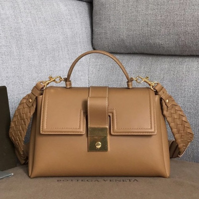 Bottega Veneta 2019 Piazza Large Tote Shoulder Bag,25cm - 보테가 베네타 2019 피아짜 라지 토트 숄더백, 567209,BVB0417,25cm,카멜