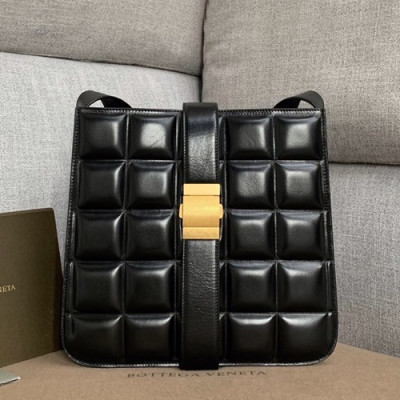 Bottega Veneta 2019 Marie Leather Shoulder Bag,30cm - 보테가 베네타 2019 마리 레더 여성용 숄더백 578344A,BVB0424,30cm,블랙