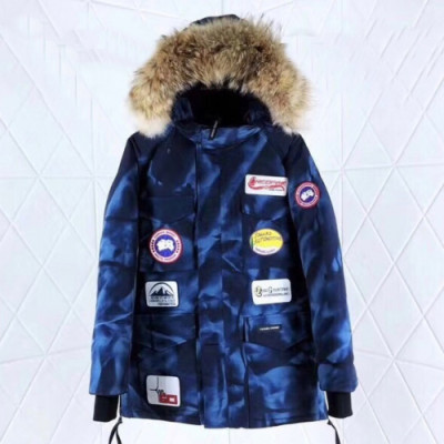 Canada goose 2019 Mens Patch Logo Casual Goose Down Jacket - 캐나다구스 2019 남성 패치 로고 캐쥬얼 구스다운 자켓 Can0181x.Size(2xs - 2xl).블루