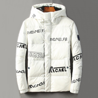 Moncler  2019 Mens Patch Logo Modern Duck Down Padding - 몽클레어 2019 남성 패치 로고 모던 덕다운 패딩 Moc0955x.Size(m - 3xl).화이트