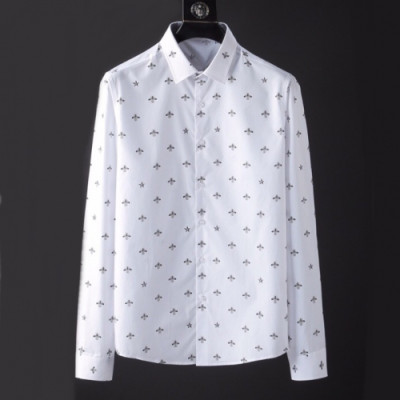 Gucci 2019 Mens Neck Logo Slim Fit Cotton shirt - 구찌 2019 남성 넥로고 슬림핏 코튼 셔츠 Guc01538x.Size(m - 3xl).화이트