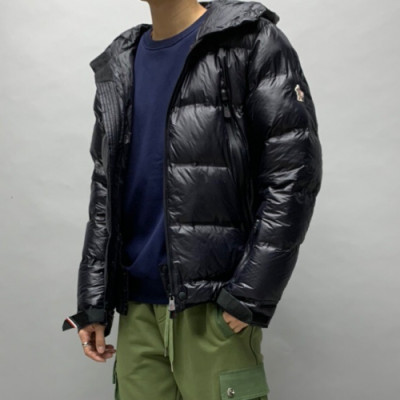 Moncler  2019 Mens Patch Logo Modern Goose Down Padding - 몽클레어 2019 남성 패치 로고 모던 구스다운 패딩 Moc0966x.Size(m - 3xl).2컬러(블랙/그린)