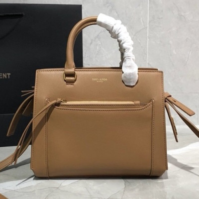 Saint Laurent 2019 East Side Leather Tote Shoulder Bag,23cm - 입생로랑 2019 이스트 사이드 레더 토트 숄더백 554116, SLB0512,23cm,베이지