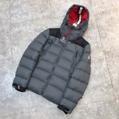 Moncler  2019 Mens Patch Logo Modern Duck Down Padding - 몽클레어 2019 남성 패치 로고 모던 덕다운 패딩 Moc01005x.Size(s - 2xl).그레이