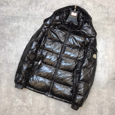 Moncler  2019 Mens Patch Logo Modern Duck Down Padding - 몽클레어 2019 남성 패치 로고 모던 덕다운 패딩 Moc01014x.Size(s - 3xl).블랙