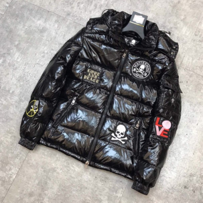 Moncler  2019 Mens Patch Logo Modern Duck Down Padding - 몽클레어 2019 남성 패치 로고 모던 덕다운 패딩 Moc01013x.Size(s - 3xl).블랙