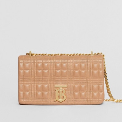 Burberry 2019 Leather TB Chain Shoulder Bag, 23cm - 버버리 2019 여성용 레더 TB 체인 숄더백 ,BURB0424,23cm,베이지