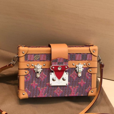 Louis Vuitton 2019 Nicolas Ghesquiere Shoulder Cross Bag,20cm - 루이비통 2019 니콜라스 게스키에르 숄더 크로스백,M55512 ,LOUB1712 ,20cm,레드