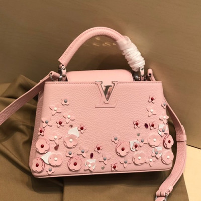 Louis Vuitton 2019 Capucines Tote Shoulder Bag,27/31cm - 루이비통 2019 카푸신 토트 숄더백  M48865,LOUB1734,27/31cm,핑크