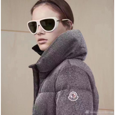 Moncler  2019 Womens Patch Logo Modern Goose Down Padding - 몽클레어 2019 여성 패치 로고 모던 구스다운 패딩 Moc01082x.Size(s - l).그레이