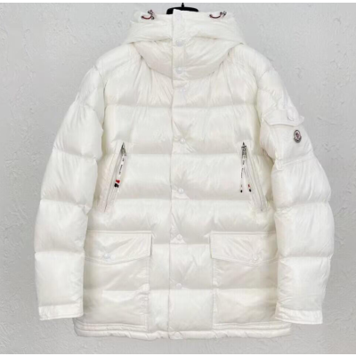 Moncler  2023 Mens Patch Logo Modern Duck Down Padding - 몽클레어 2023 남성 패치 로고 모던 덕다운 패딩 Moc01085x.Size(1 - 5).화이트