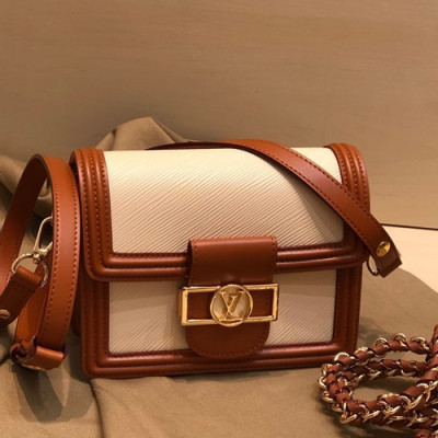 Louis Vuitton 2019 Dauphine Epi Leather Shoulder Bag,20cm - 루이비통 2019 다프네 여성용 에삐 레더 숄더백,M44391,LOUB1782 ,20cm,베이지