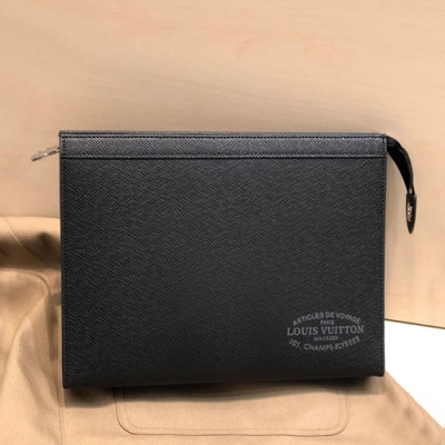 Louis Vuitton 2019 Pochette Voyage Clutch Bag,27cm - 루이비통 2019 포쉐트 보야지 남여공용 클러치백 M30395,LOUB1809,27cm,블랙