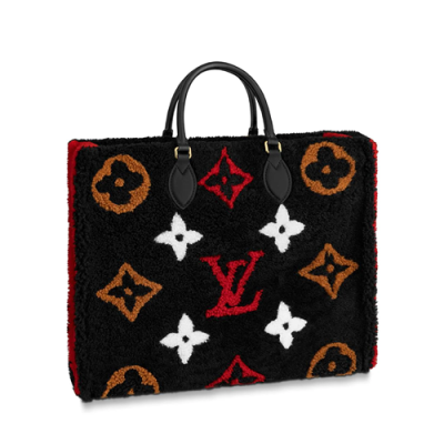 Louis Vuitton 2019 Teddy Onthego Tote Shopper Bag,41cm - 루이비통 2019 테디 온더고 토트 쇼퍼백 M55421,LOUB1867,41cm,블랙