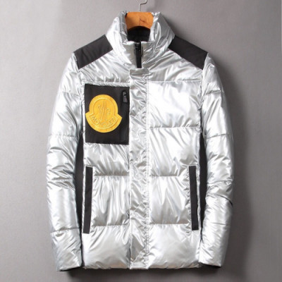 Moncler  2019 Mens Patch Logo Modern Duck Down Padding - 몽클레어 2019 남성 패치 로고 모던 덕다운 패딩 Moc01100x.Size(m - 3xl).실버