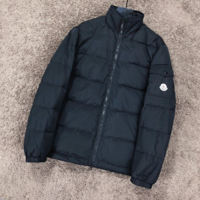 Moncler  2019 Mens Patch Logo Modern Down Padding - 몽클레어 2019 남성 패치 로고 모던 다운 패딩 Moc01106x.Size(m - 3xl).블랙