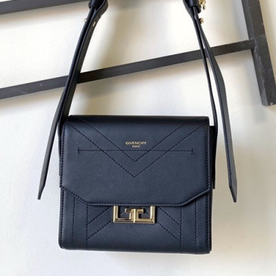 Givenchy 2019 Eden Leather Shoulder Bag,20CM - 지방시 2019 에덴 레더 숄더백,GVB0314,20CM,블랙